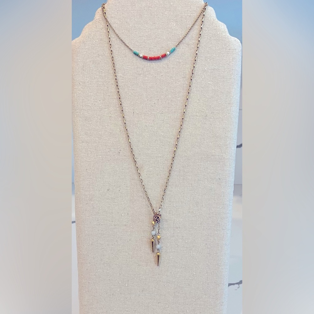 Stella & Dot layering necklace, was display only